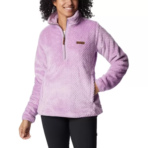 Columbia Womens Fire Side Sherpa 14 ZipPurple