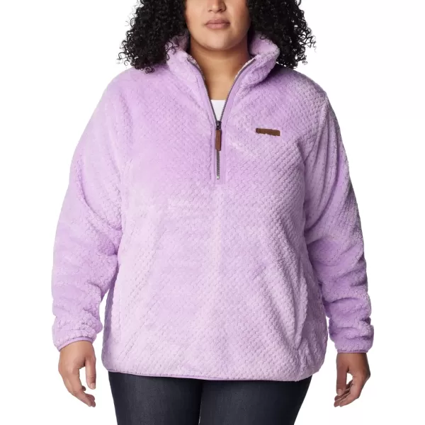 Columbia Womens Fire Side Sherpa 14 ZipPurple