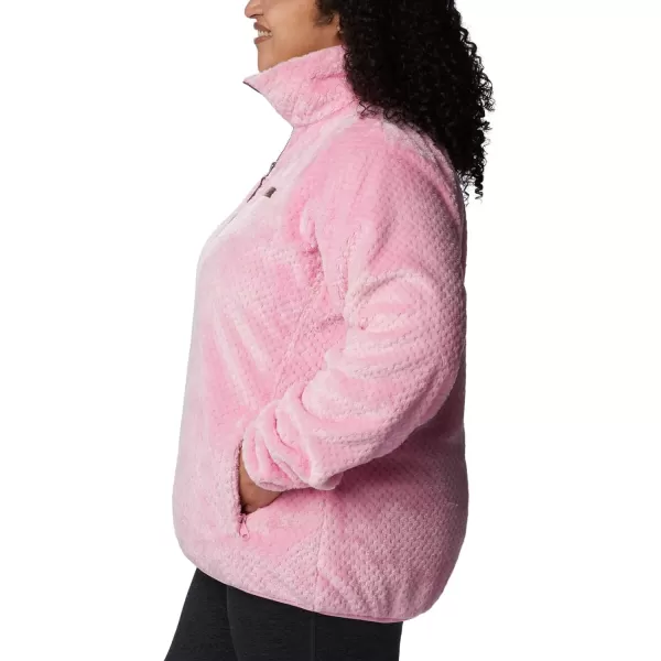 Columbia Womens Fire Side Sherpa 14 ZipWild Rose