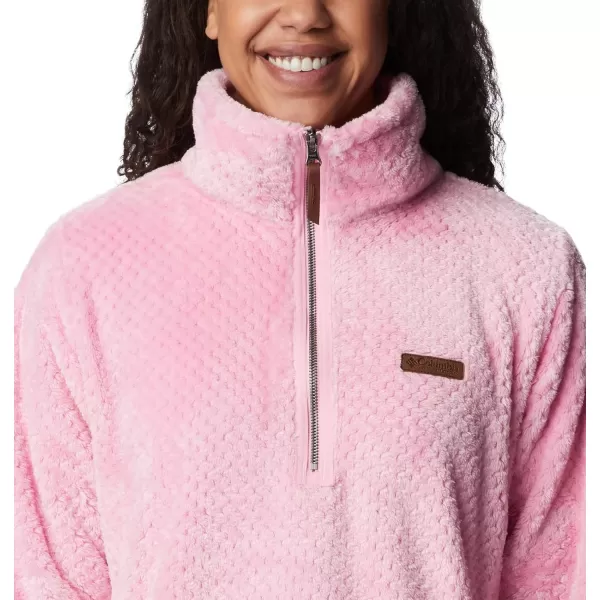 Columbia Womens Fire Side Sherpa 14 ZipWild Rose