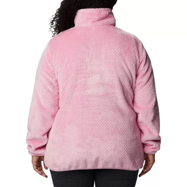 Columbia Womens Fire Side Sherpa 14 ZipWild Rose