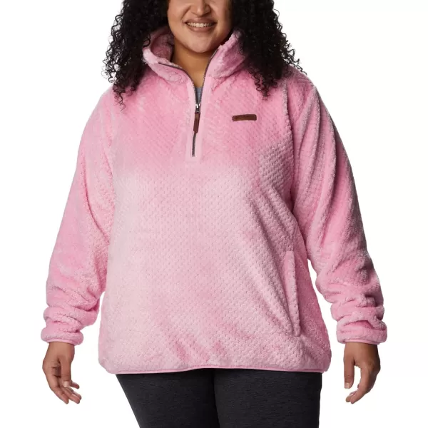 Columbia Womens Fire Side Sherpa 14 ZipWild Rose