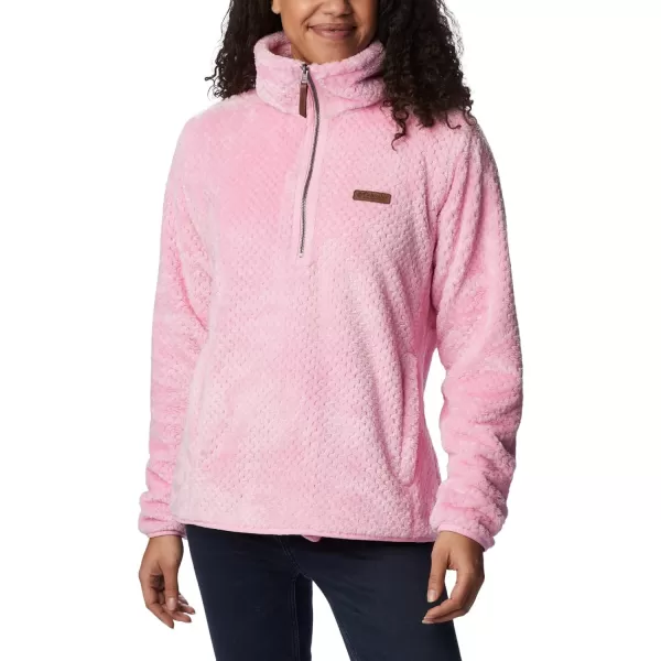 Columbia Womens Fire Side Sherpa 14 ZipWild Rose