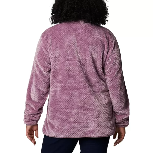 Columbia Womens Fire Side Sherpa 14 ZipWinter Mauve