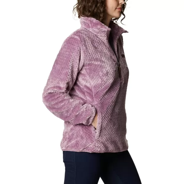 Columbia Womens Fire Side Sherpa 14 ZipWinter Mauve