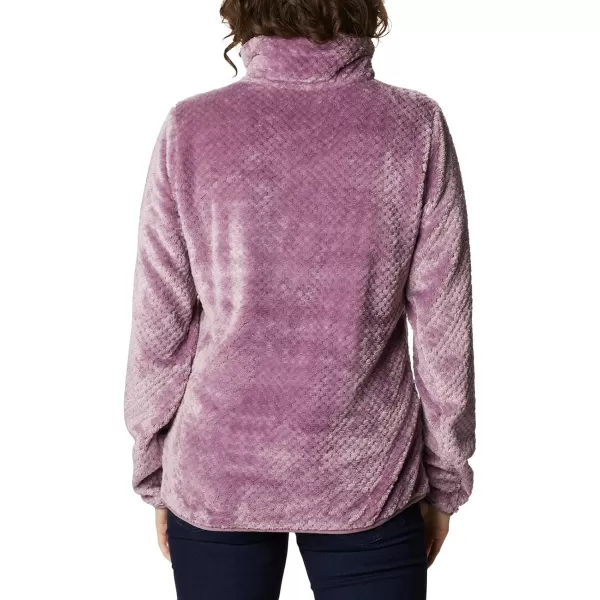 Columbia Womens Fire Side Sherpa 14 ZipWinter Mauve