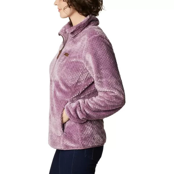 Columbia Womens Fire Side Sherpa 14 ZipWinter Mauve