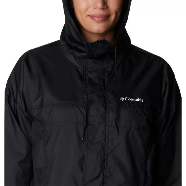 Columbia Womens Flash Challenger Cropped WindbreakerBlack