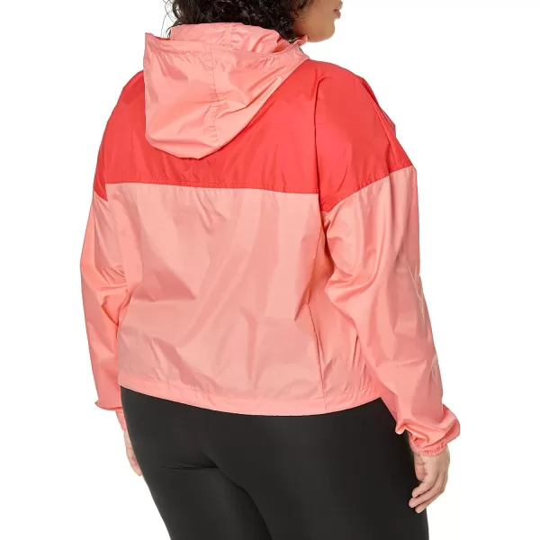 Columbia Womens Flash Challenger Cropped WindbreakerBright AquaEndiveNocturnal