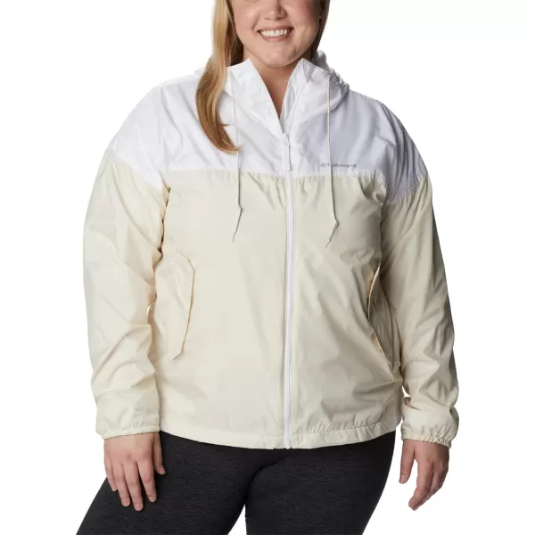 Columbia Womens Flash Challenger Lined WindbreakerChalkWhite