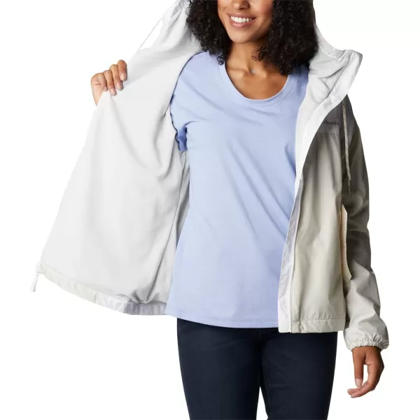 Columbia Womens Flash Challenger Lined WindbreakerChalkWhite