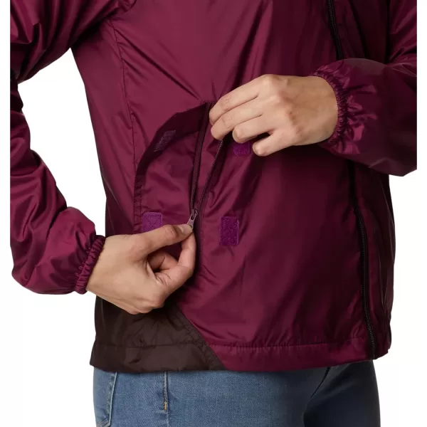 Columbia Womens Flash Challenger Lined WindbreakerMarionberryNew Cinder