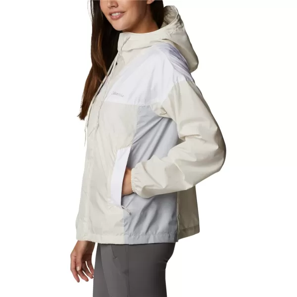 Columbia Womens Flash Challenger WindbreakerChalkWhiteCirrus Grey