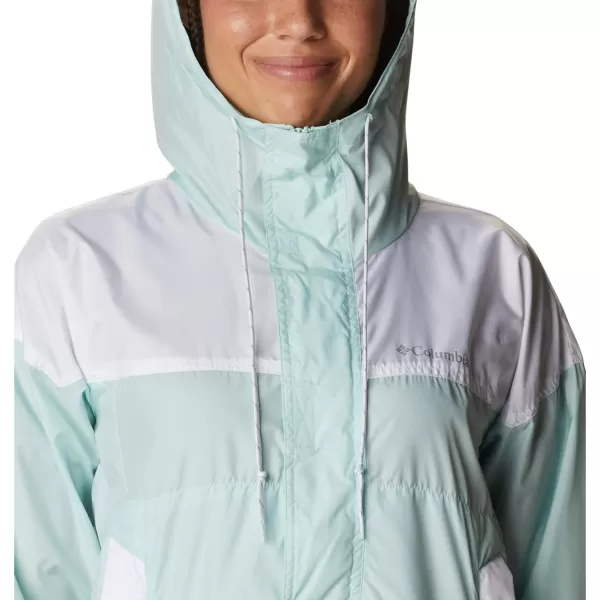 Columbia Womens Flash Challenger WindbreakerIcy MornWhite