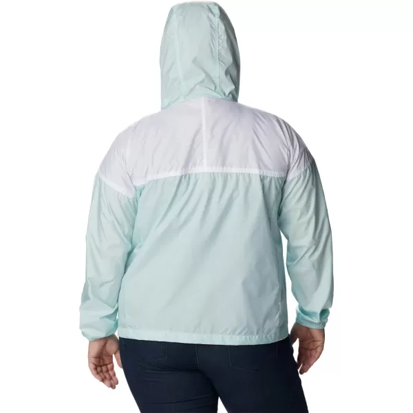 Columbia Womens Flash Challenger WindbreakerIcy MornWhite