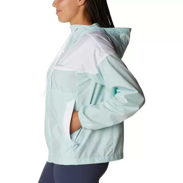 Columbia Womens Flash Challenger WindbreakerIcy MornWhite