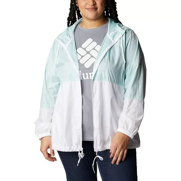 Columbia Womens Flash Forward WindbreakerIcy MornWhite