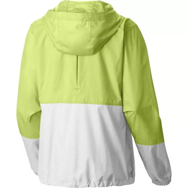 Columbia Womens Flash Forward WindbreakerNeon Light White