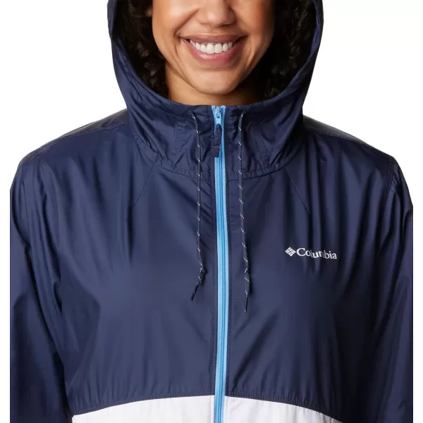 Columbia Womens Flash Forward WindbreakerNocturnalWhite