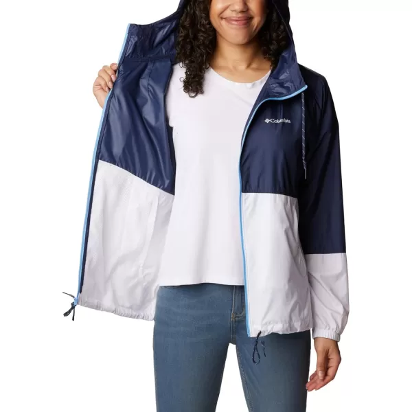 Columbia Womens Flash Forward WindbreakerNocturnalWhite