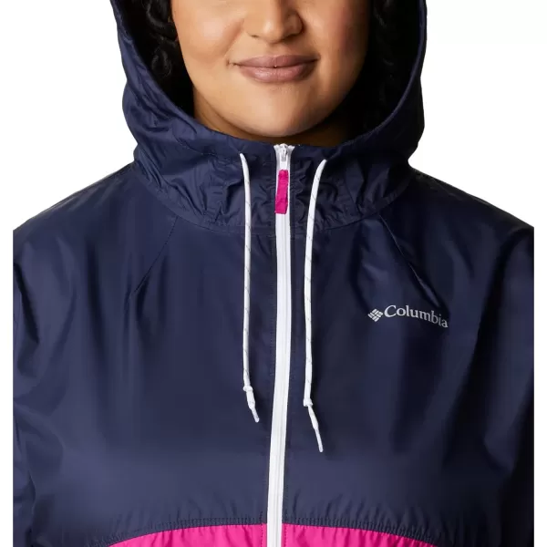 Columbia Womens Flash Forward WindbreakerNocturnalWild Fuchsia