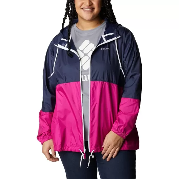 Columbia Womens Flash Forward WindbreakerNocturnalWild Fuchsia