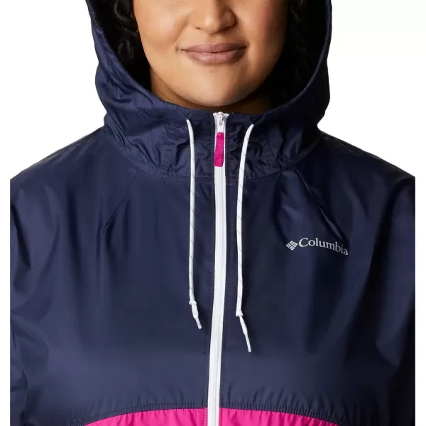 Columbia Womens Flash Forward WindbreakerNocturnalWild Fuchsia