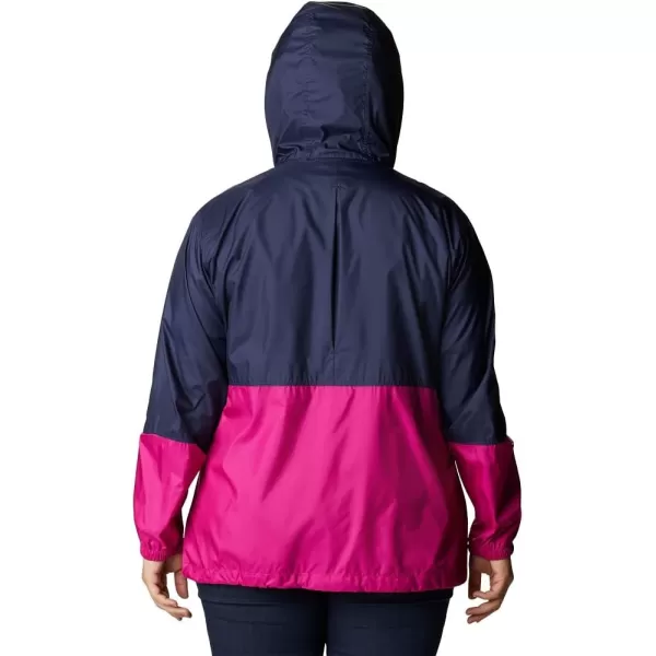 Columbia Womens Flash Forward WindbreakerNocturnalWild Fuchsia