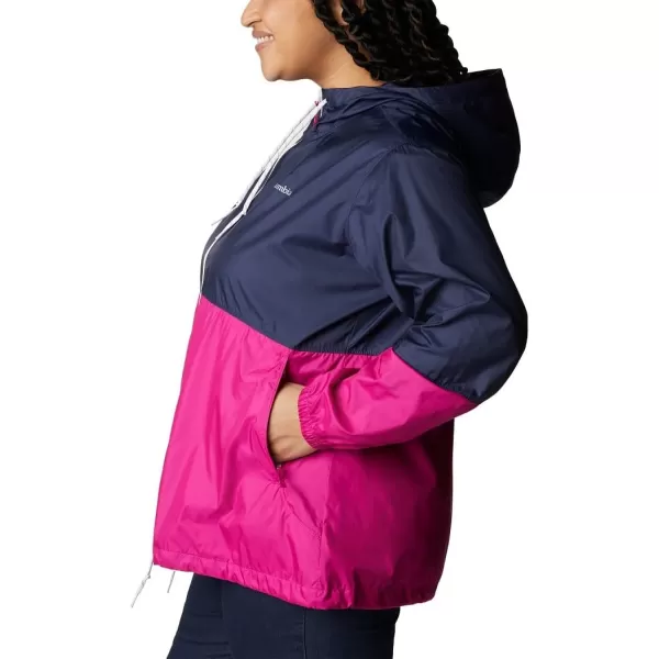 Columbia Womens Flash Forward WindbreakerNocturnalWild Fuchsia