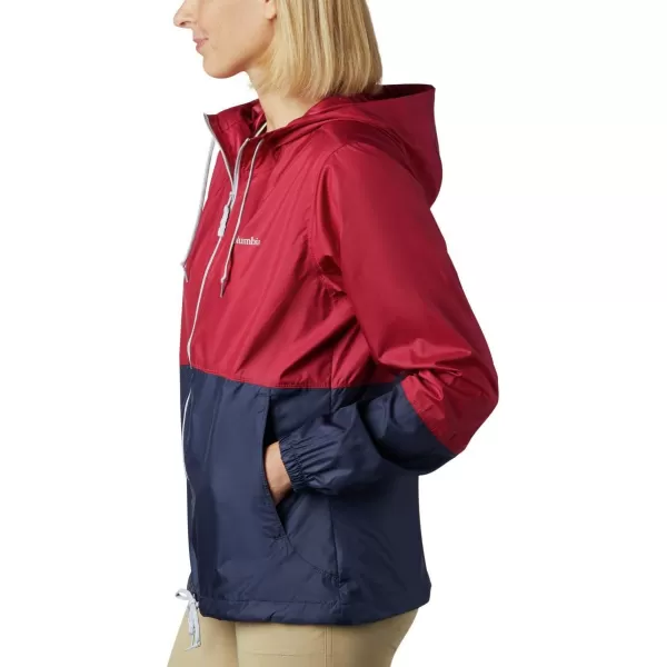 Columbia Womens Flash Forward WindbreakerRed OrchidNocturnal