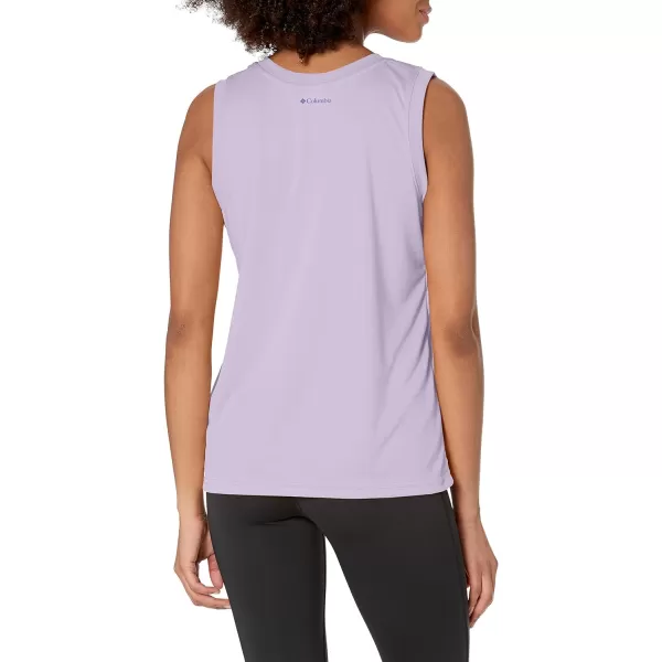 Columbia Womens Fork Stream Graphic TankPurple TintInverted Band Graphic