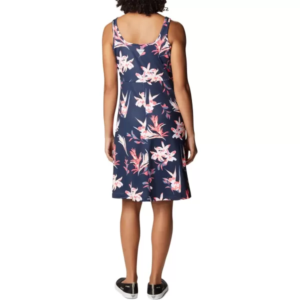 Columbia Womens Freezer Iii DressCollegiate NavyTossed Tropics Print