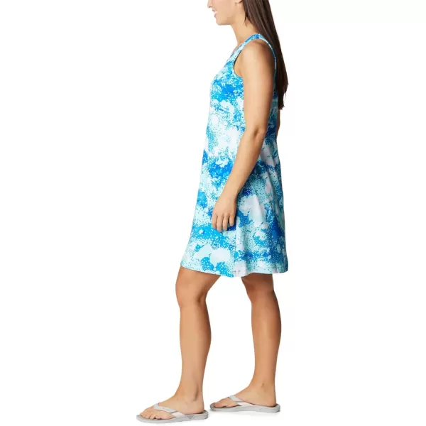 Columbia Womens Freezer Iii DressCompass BlueFoamfloral Print