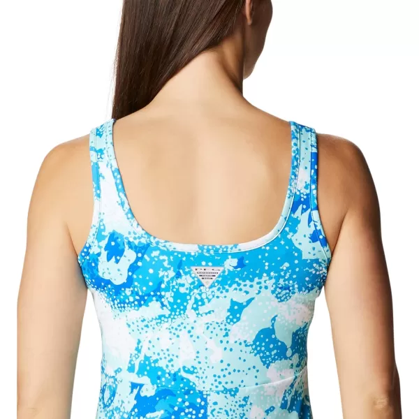 Columbia Womens Freezer Iii DressCompass BlueFoamfloral Print