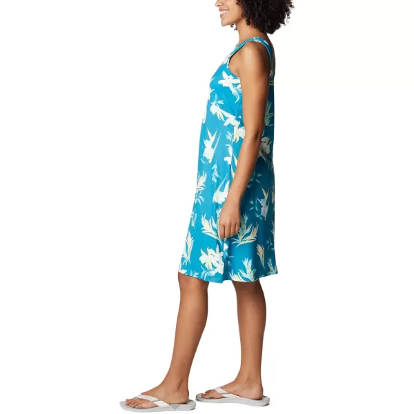 Columbia Womens Freezer Iii DressDeep MarineTossed Tropics Print