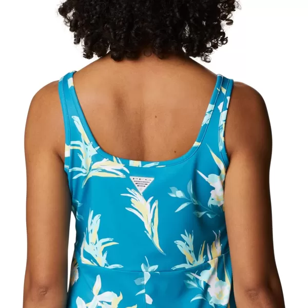 Columbia Womens Freezer Iii DressDeep MarineTossed Tropics Print