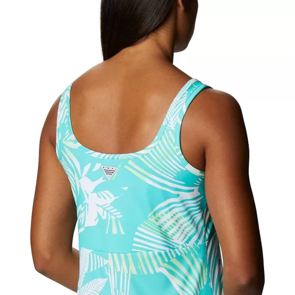 Columbia Womens Freezer Iii DressDolphin Stencil Hibiscus Print