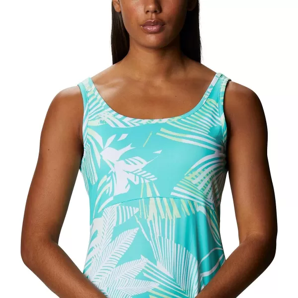 Columbia Womens Freezer Iii DressDolphin Stencil Hibiscus Print