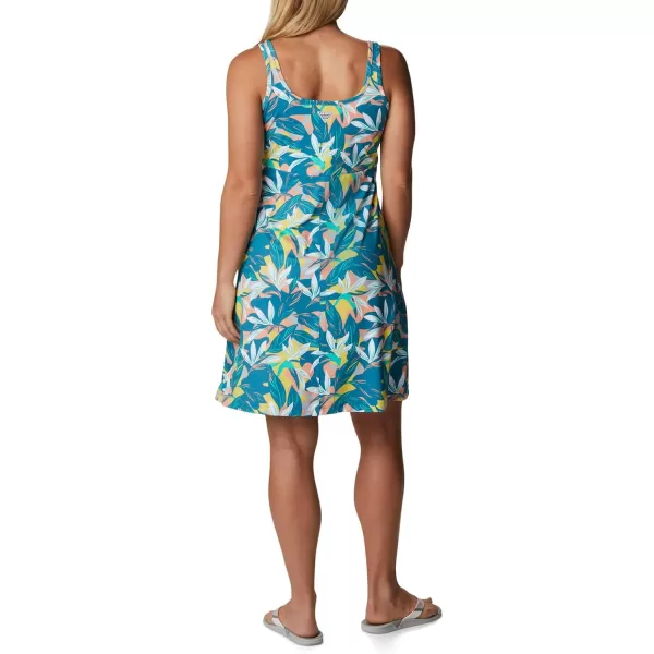 Columbia Womens Freezer Iii DressElectric Turquoise Hidden Paradise