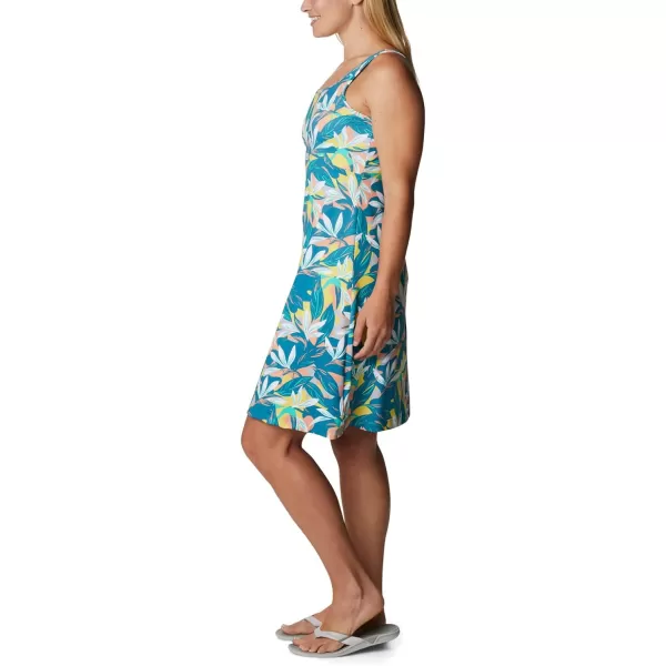 Columbia Womens Freezer Iii DressElectric Turquoise Hidden Paradise