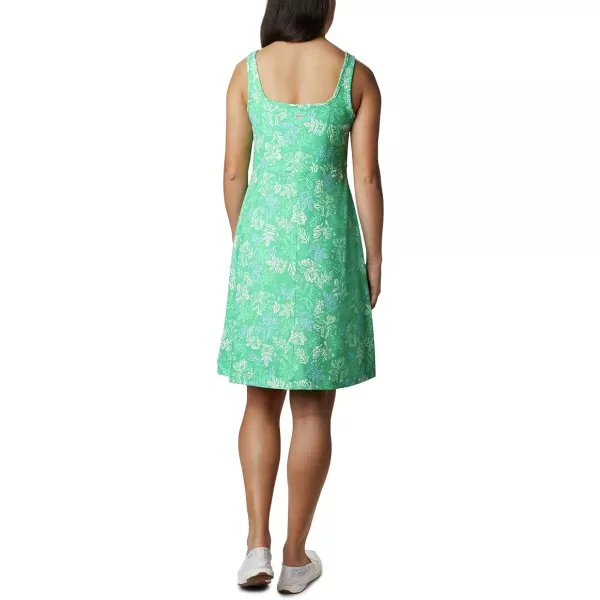 Columbia Womens Freezer Iii DressEmerald City Archive Palms Print