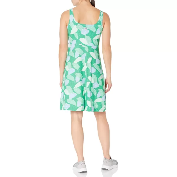 Columbia Womens Freezer Iii DressEmerald City Ditsy Leaves Print