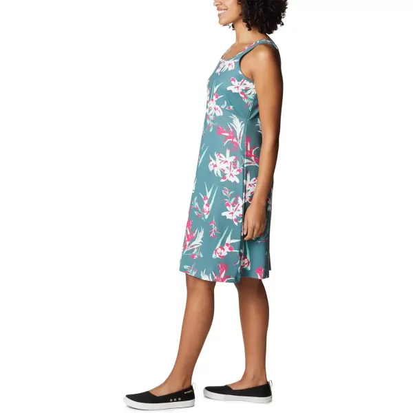 Columbia Womens Freezer Iii DressMetalTossed Tropics Print