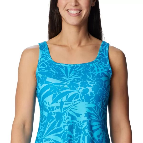 Columbia Womens Freezer Iii DressOpal BlueTropictones