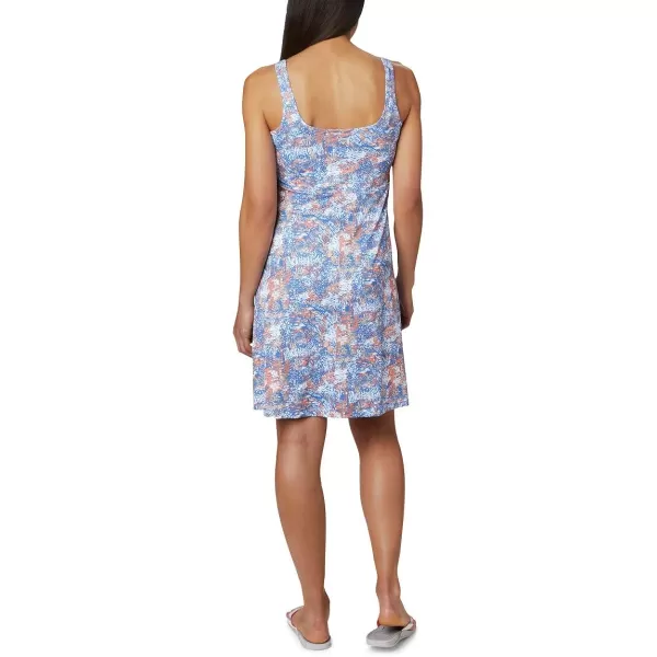 Columbia Womens Freezer Iii DressStormy Blue Waterbrush Print