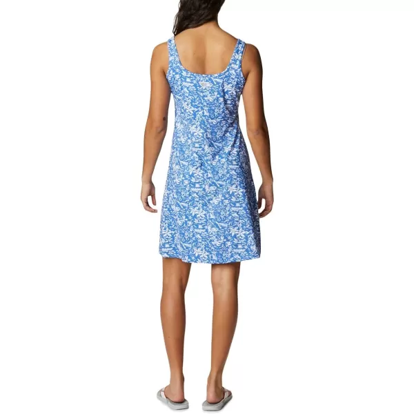 Columbia Womens Freezer Iii DressVivid Blue Kona Print