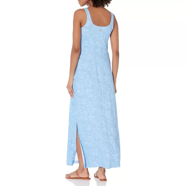 Columbia Womens Freezer Maxi DressAgate Blue Sailstream