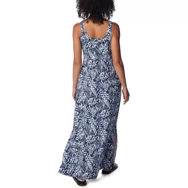 Columbia Womens Freezer Maxi DressCollegiate Navy Serenoa Tonal