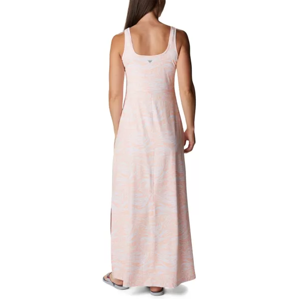 Columbia Womens Freezer Maxi DressTiki Pink Swirlscape