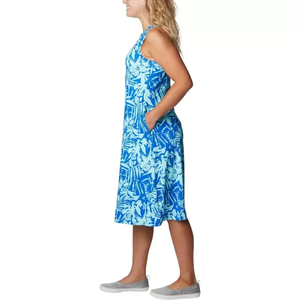 Columbia Womens Freezer Tank DressBlue Macaw Palmtropics